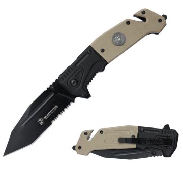 USMC - Spring Assisted Knife - M-A3003TN