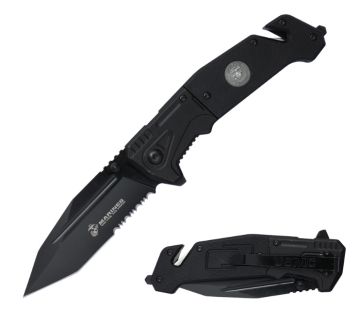 USMC - Spring Assisted Knife - M-A3003BK