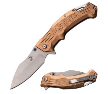 USMC - Spring Assisted Knife - M-A1065TN