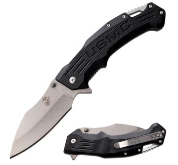 USMC - Spring Assisted Knife - M-A1065BK