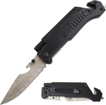 Snake Eye Tactical 6-in-1 Multi-Tool Knife SE-7576BKD