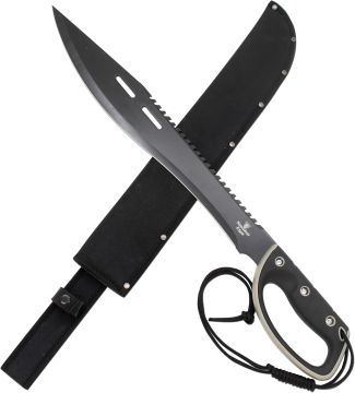 Snake Eye Tactical Two Tone Handle Gardening Machete  YML11-BKGR