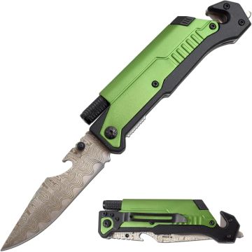 Snake Eye Tactical 6-in-1 Multi-Tool Knife SE-7576GND