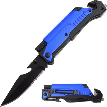 Snake Eye Tactical 6-in-1 Multi-Tool Knife SE-7576BLBK