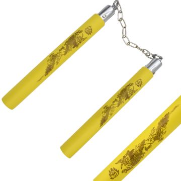 12" Padded Foam Nunchaku with Chain 802-YL