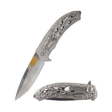 Dark Fantasy Blades Heavy Duty Spring Assisted Knife - DF-1108CH
