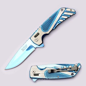 Dark Fantasy Blades Spring Assist Knife With Axis Lock DF-1372BL