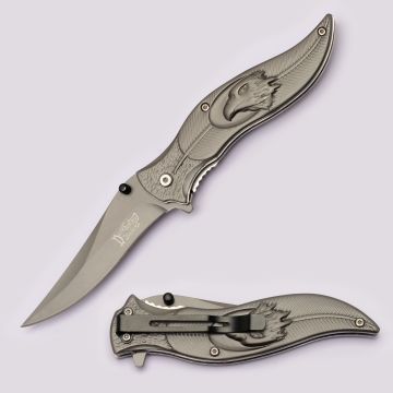 Dark Fantasy Blades Spring Assist Pocket Knife DF-1378GY