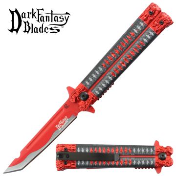 Dark Fantasy Blades Heavy Duty Spring Assisted Knife - DF-202RD