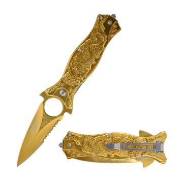 Dark Fantasy Blades Heavy Duty Spring Assisted Knife - DF-2042-2