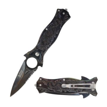 Dark Fantasy Blades Heavy Duty Spring Assisted Knife - DF-2042-5