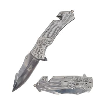 Dark Fantasy Blades Rescue Style Spring Assist Knife - DF-2055-3