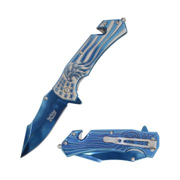 Dark Fantasy Blades Rescue Style Spring Assist Knife - DF-2055-5