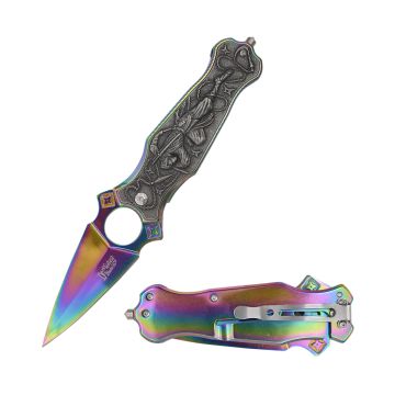 Dark Fantasy Blades Heavy Duty Spring Assisted Knife - DF-2064-2