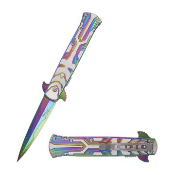 Dark Fantasy Blades Heavy Duty Spring Assisted Knife - DF-9024-2