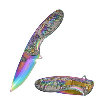 Dark Fantasy Blades Heavy Duty Spring Assist Knife DF-9037-2