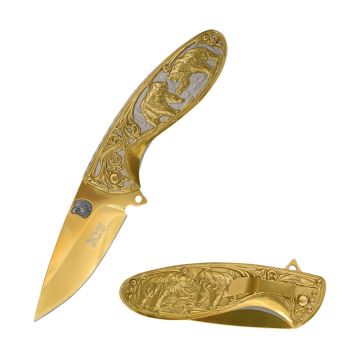 Dark Fantasy Blades Heavy Duty Spring Assist Knife DF-9037-3