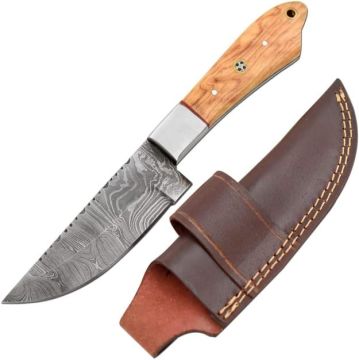 Old Ram Custom Handmade Full Tang Real Damascus Steel Blade