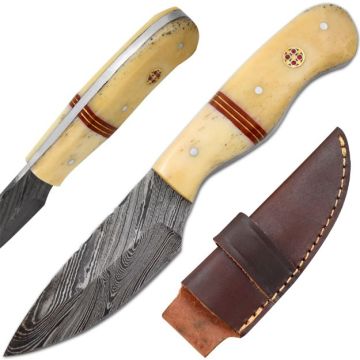 Old Ram Custom Handmade Full Tang Real Damascus Steel Blade