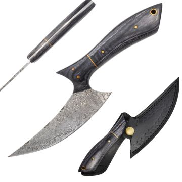 Old Ram Handmade Custom Damascus Hunting Knife DM-OR-557