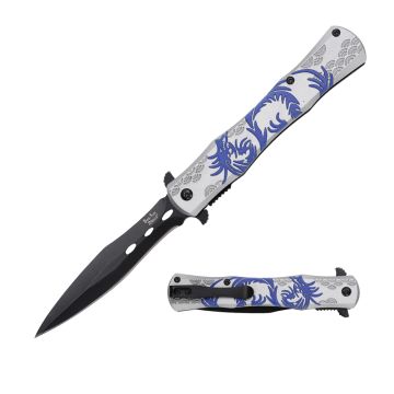 Dark Side Blades Spring Assist Folding Knife DS-A2001BL