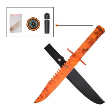Snake Eye Tactical Survival Fix Blade Knife HK-691RC