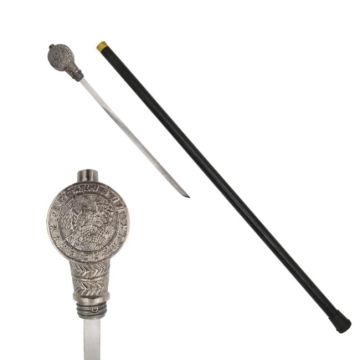 "King Arthur" Walking Cane With Hidden Sword 37" Overall