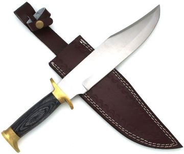 Wild Turkey Handmade Bowie Knife 15" Overall