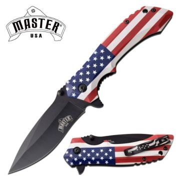 Master USA Collection Spring Assist Knife MU-A103A