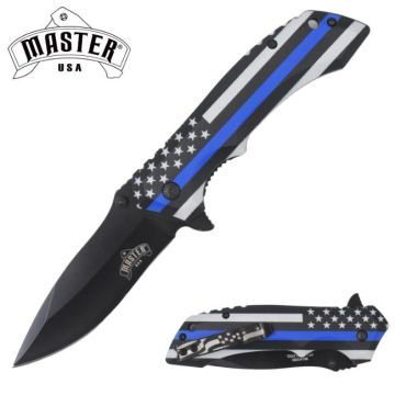 Master USA Collection Spring Assist Knife MU-A103D