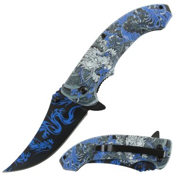 Master USA Spring Assist Pocket Folding MU-A202BL