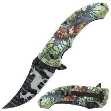 Master USA Spring Assist Pocket Folding MU-A202DR