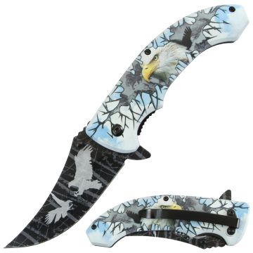 Master USA Spring Assist Pocket Folding MU-A202EG