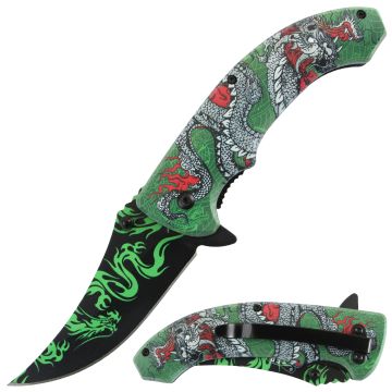 Master USA Spring Assist Pocket Folding MU-A202GN