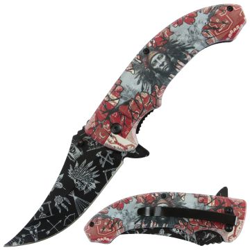 Master USA Spring Assist Pocket Folding MU-A202MN