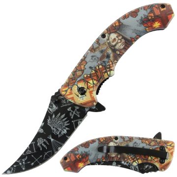 Master USA Spring Assist Pocket Folding MU-A202YL