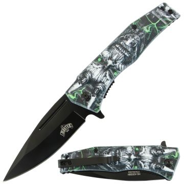 Master USA Spring Assist Pocket Folding Knife MU-A203GN