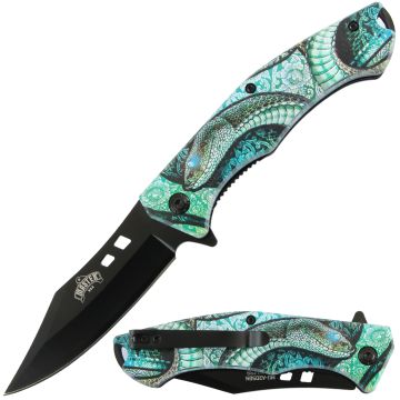 Master USA Spring Assist Pocket Folding Knife MU-A205GN