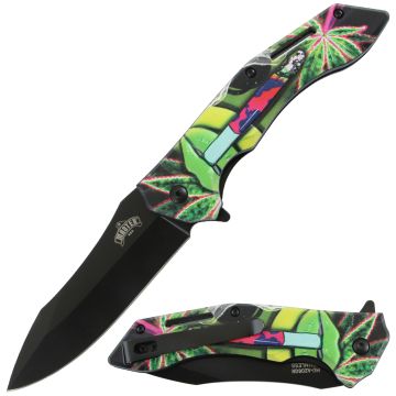 Master USA Spring Assist Pocket Folding Knife MU-A206GN