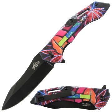 Master UAS Spring Assist Pocket Folding Knife MU-A206OG