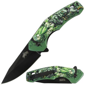 Master USA Spring Assist Pocket Folding Knife MU-A208GN