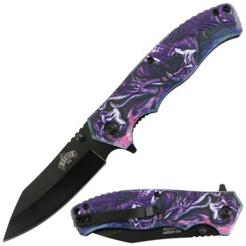 Master USA Spring Assist Pocket Folding Knife MU-A209PP