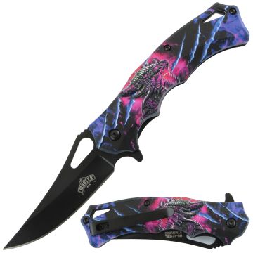 Master USA Spring Assist Pocket Folding Knife MU-A210BL