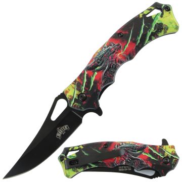 Master USA Spring Assist Pocket Folding Knife MU-A210OG