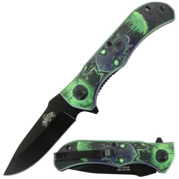 Master UAS Spring Assist Pocket Folding Knife MU-A211GN