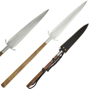 Medieval Warrior Handmade Viking Spear With Sheath OR-709