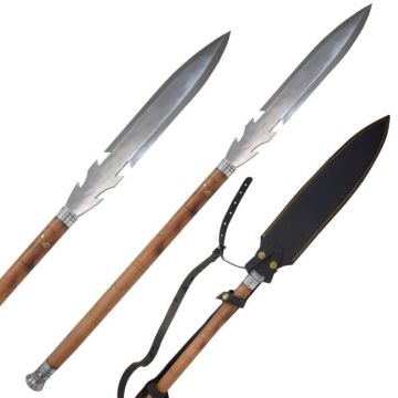 Medieval Warrior Handmade Viking Spear With Sheath OR-712