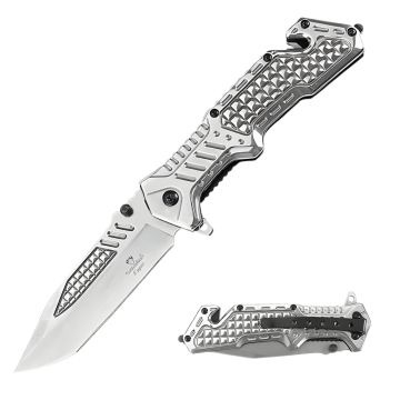 Snake Eye Tactical Heavy Duty Spring Assist Rescue Style Pocket Knife SE-0340SL