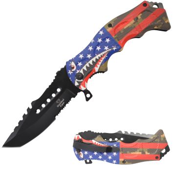 Snake Eye Tactical Heavy Duty Spring Assist Knife SE-0805-P13