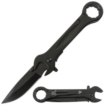 Snake Eye Tactical  Wrench Tactical Assist Pocket Knife SE-1103BK